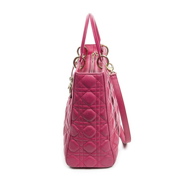 Dior Large Lady Dior Zip - Picture 3 of 8